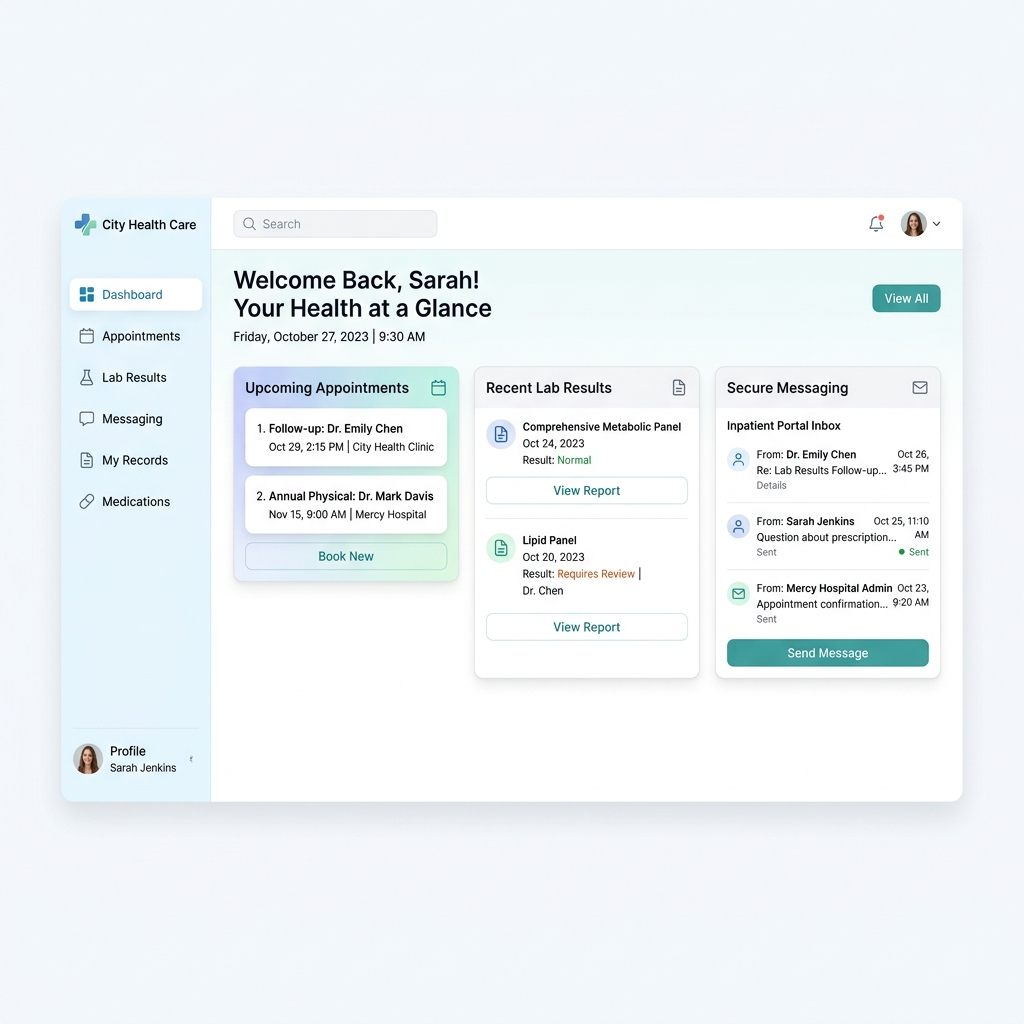 Patient Portal — SMS Notifications