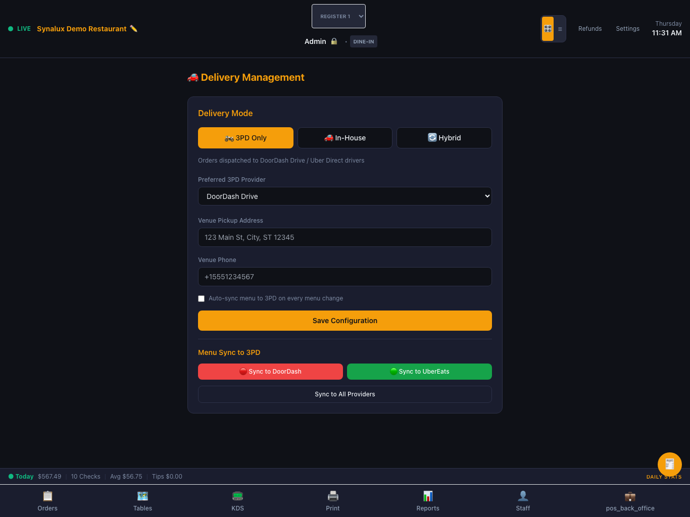 Delivery Management