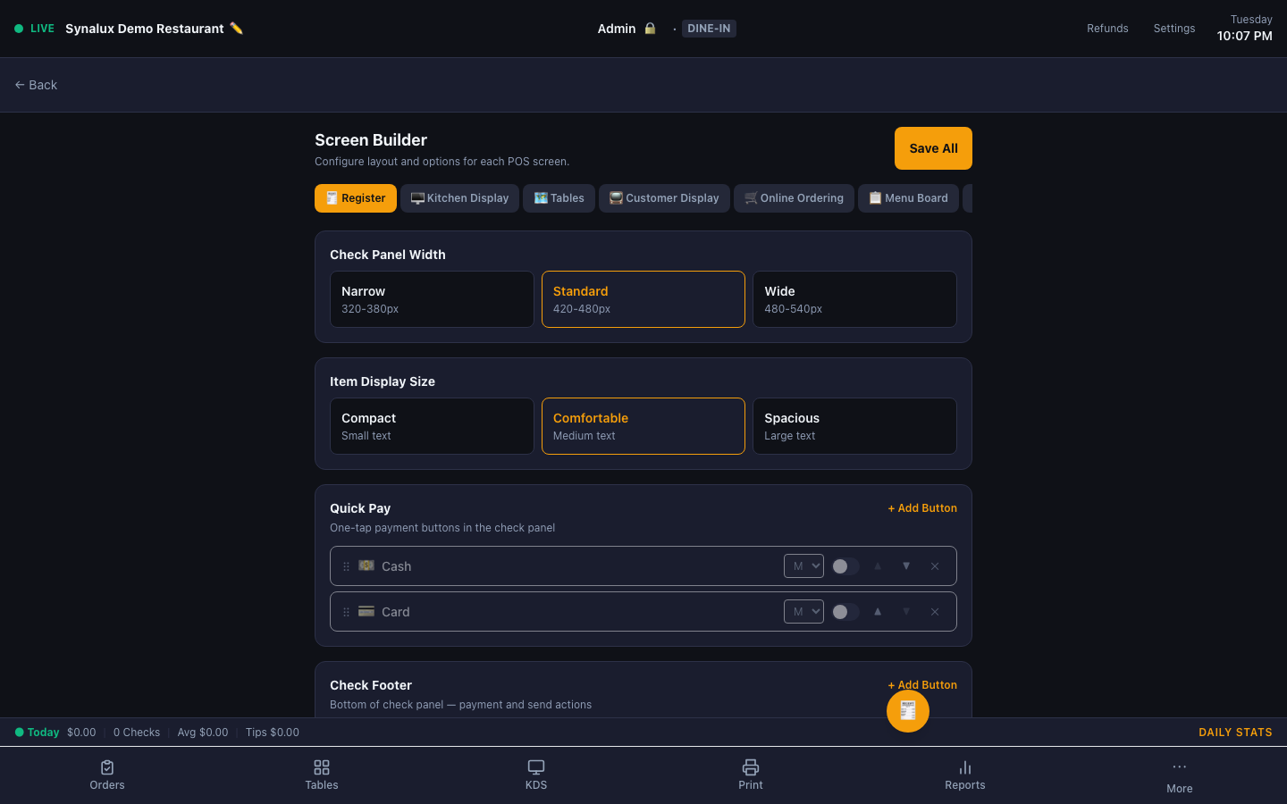 Screen Builder